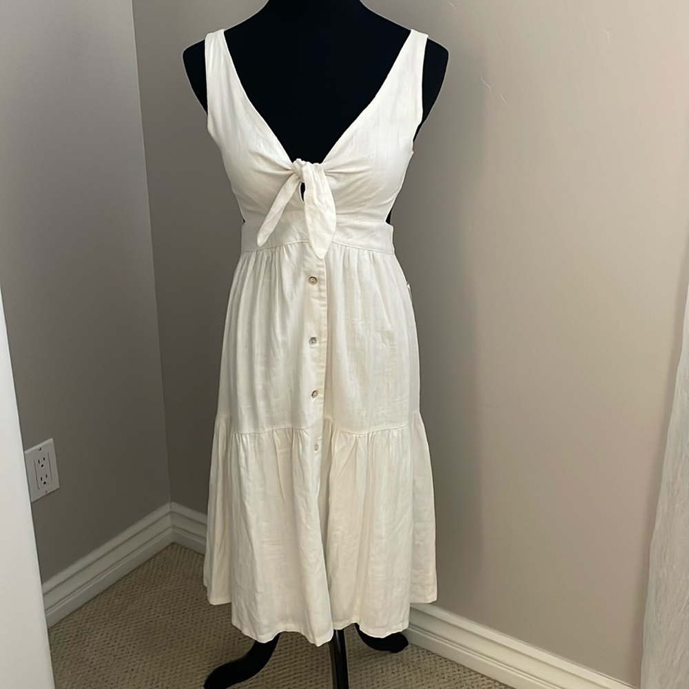 Storia White Sundress, Size Small NWT